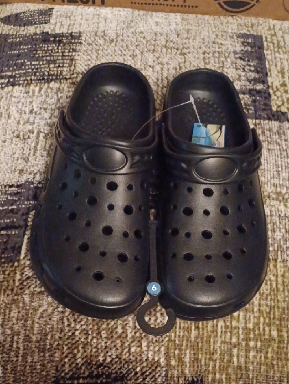 4/$50 New Black Kauai Crocs - Size 9 (Men)